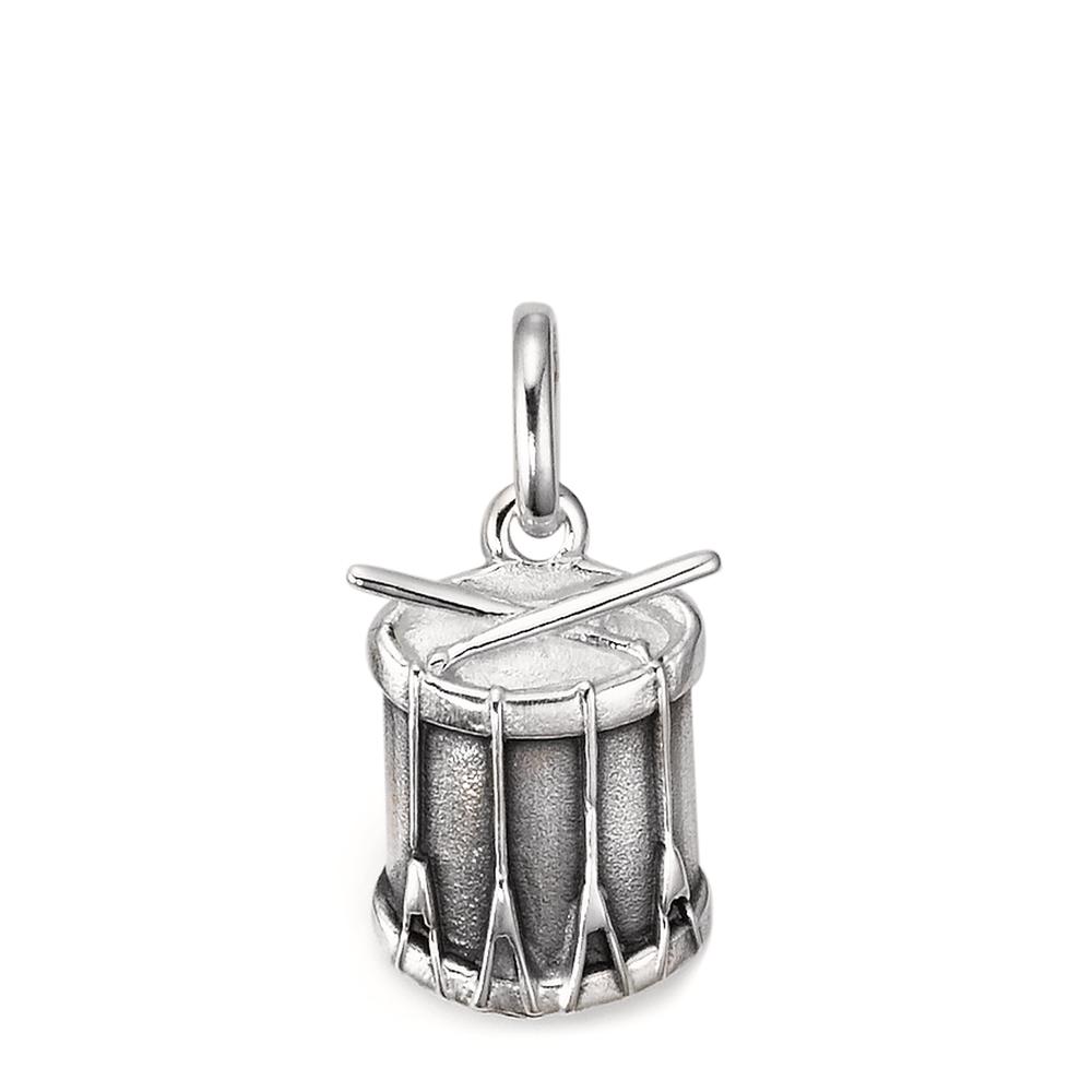 Anhänger Silber patiniert Trommel-113171