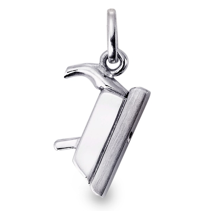Anhänger Silber patiniert Hobel-113609