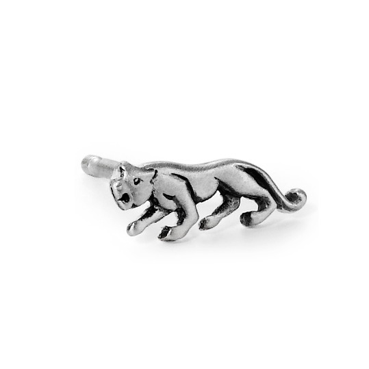 Ohrstecker 1 Stk. Silber Panther-118074