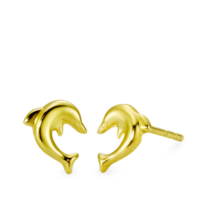 Ohrstecker 375/9 K Gelbgold Delfin-172036