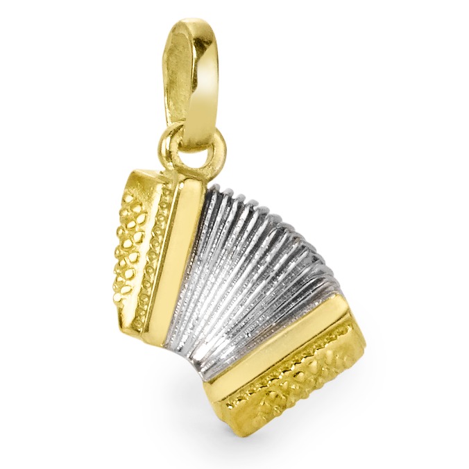 Anhänger 750/18 K Gelbgold Handorgel-183457