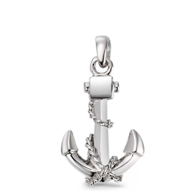 Anhänger Silber rhodiniert Anker-223916