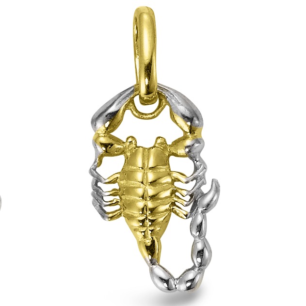 Anhänger 750/18 K Gelbgold Skorpion-503606