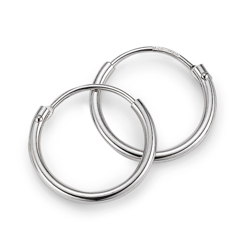 Creolen Silber rhodiniert-525954