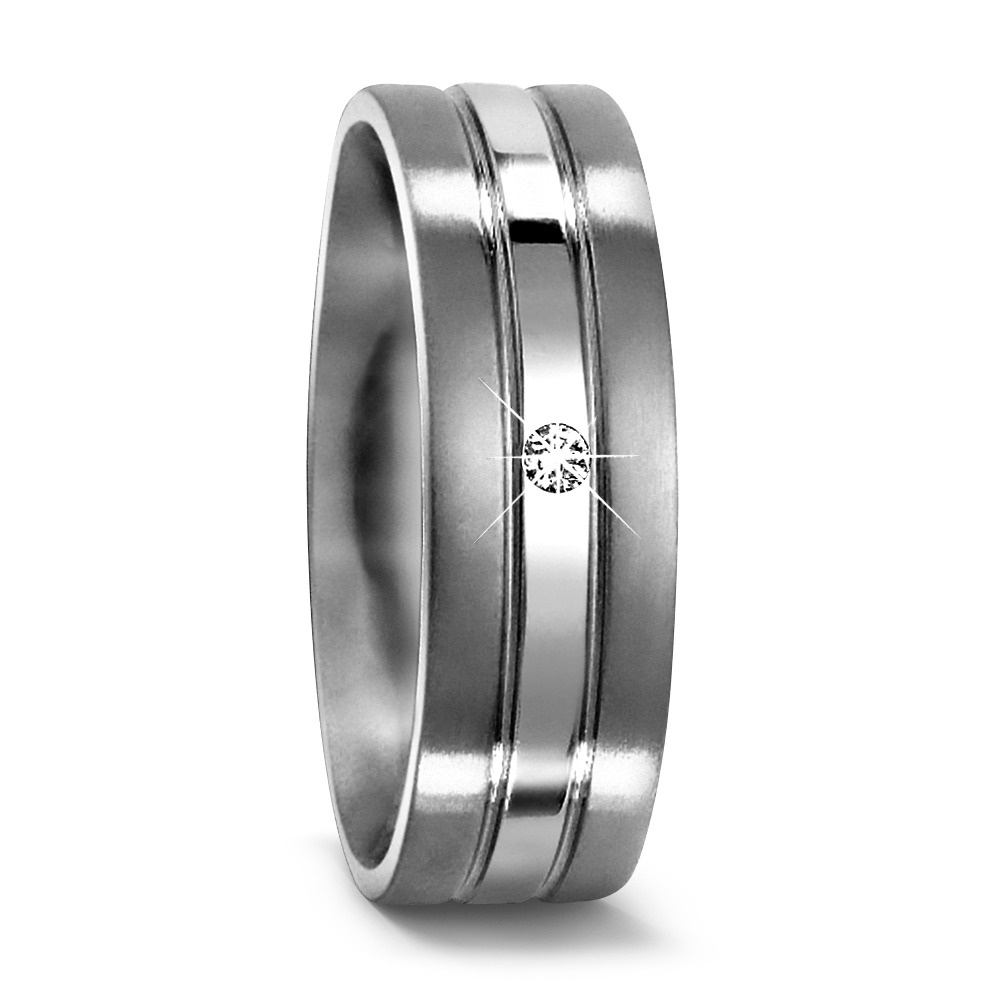 Partnerring Titan Diamant 0.02 ct, w-si-529104