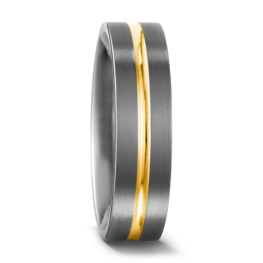 Partnerring Titan, 750/18 K Gelbgold-536849