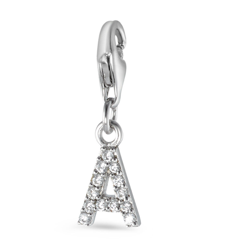 Charms Silber Zirkonia 3 Steine-539369