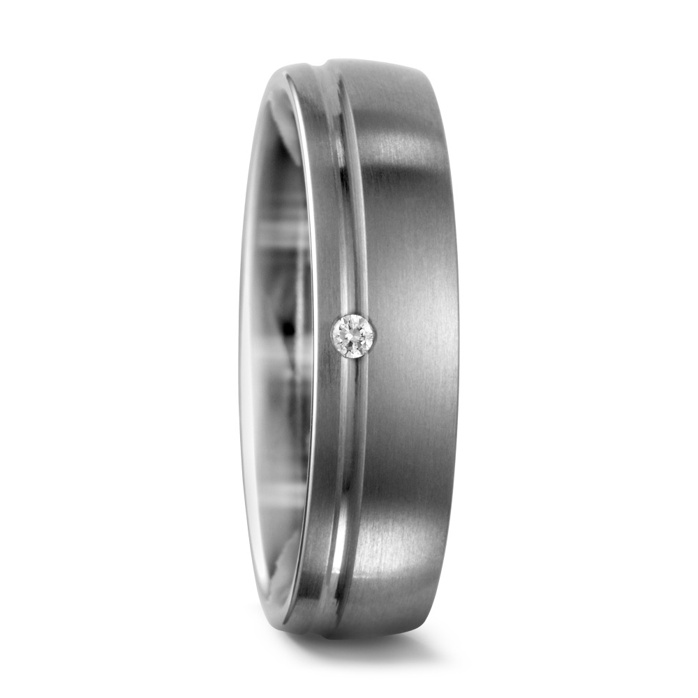 Partnerring Titan Diamant 0.02 ct, w-si-541590