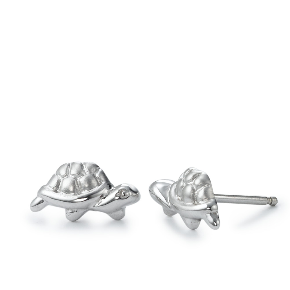 Ohrstecker Silber rhodiniert Schildkröte-541985