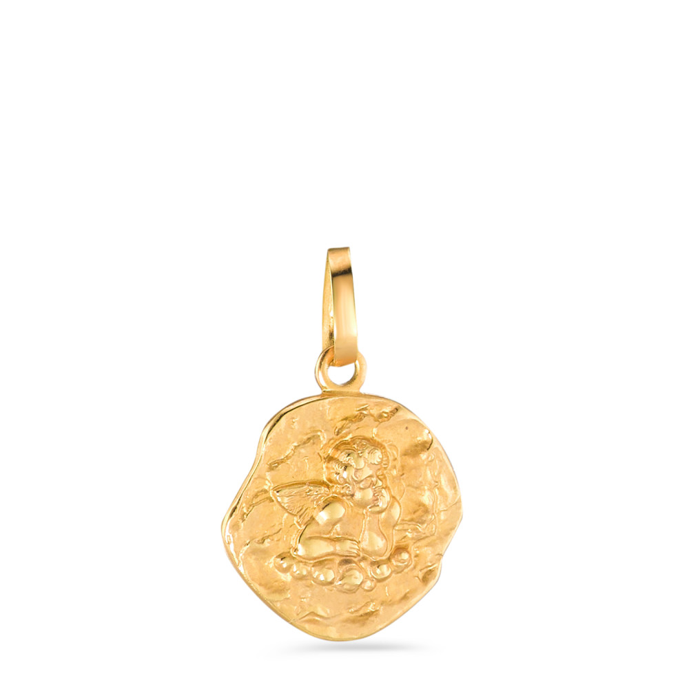 Anhänger 375/9 K Gelbgold Schutzengel-544464