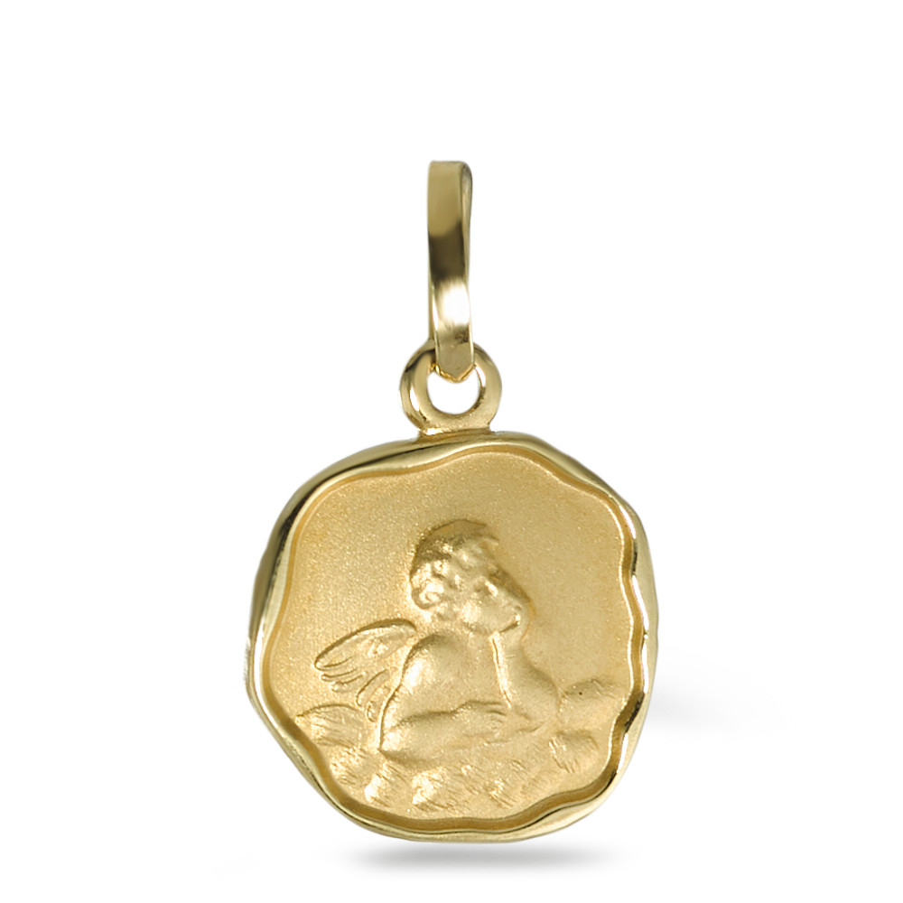 Anhänger 375/9 K Gelbgold Schutzengel-544466