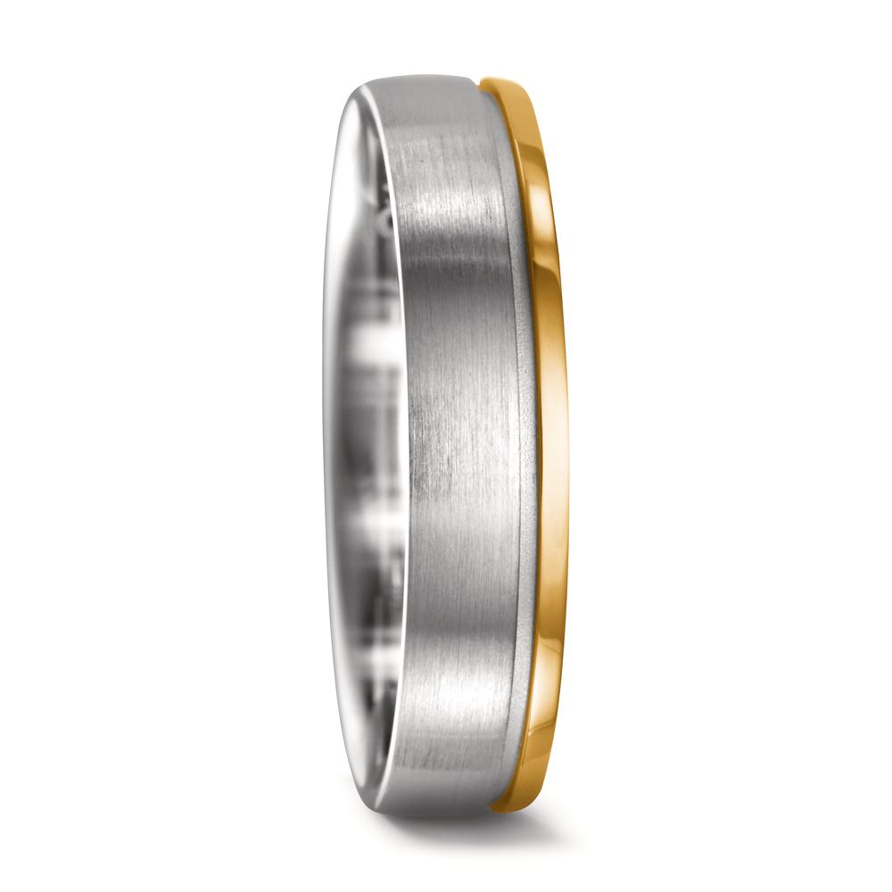 Partnerring 750/18 K Weissgold, 750/18 K Gelbgold-545234