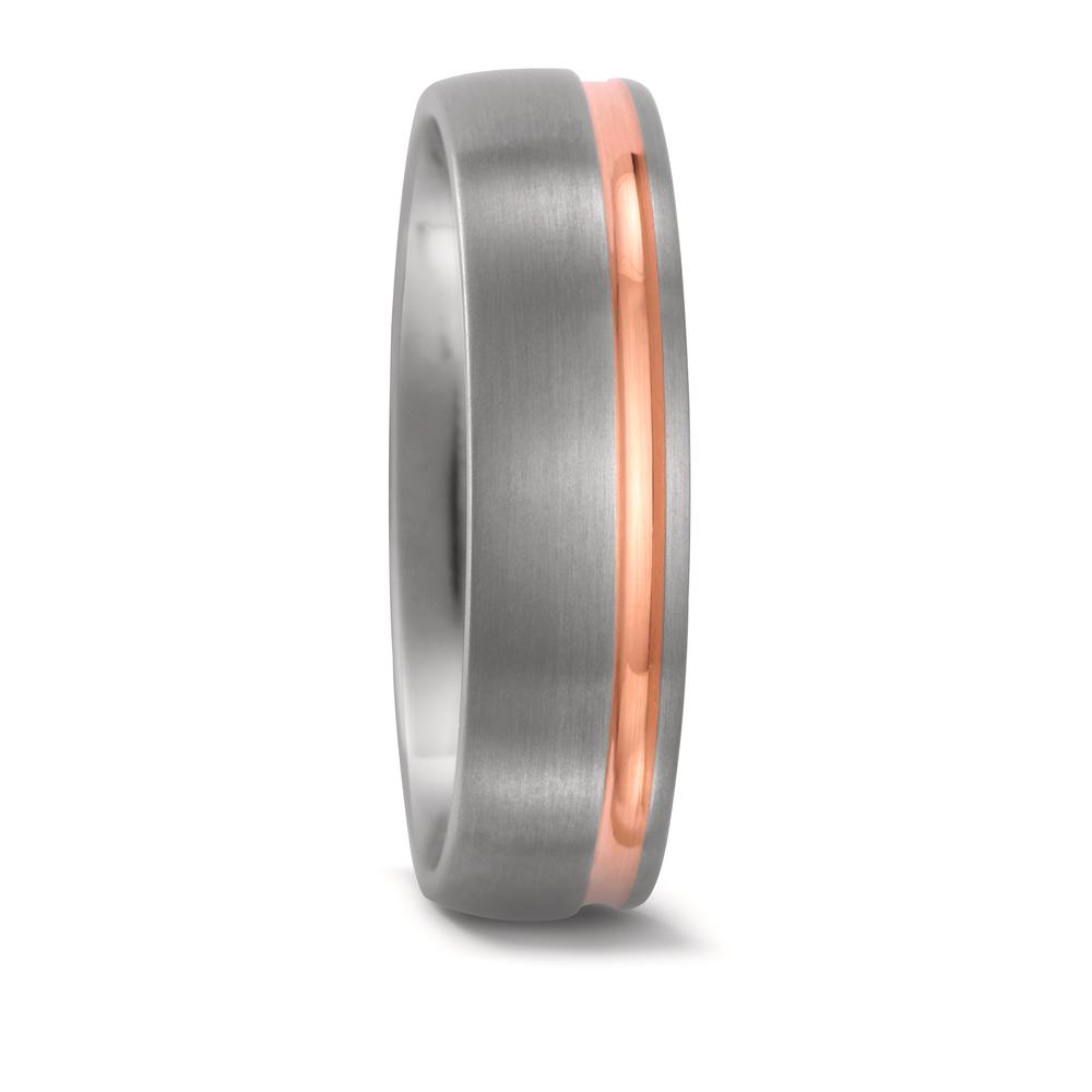 Partnerring Titan, 750/18 K Rotgold-546829