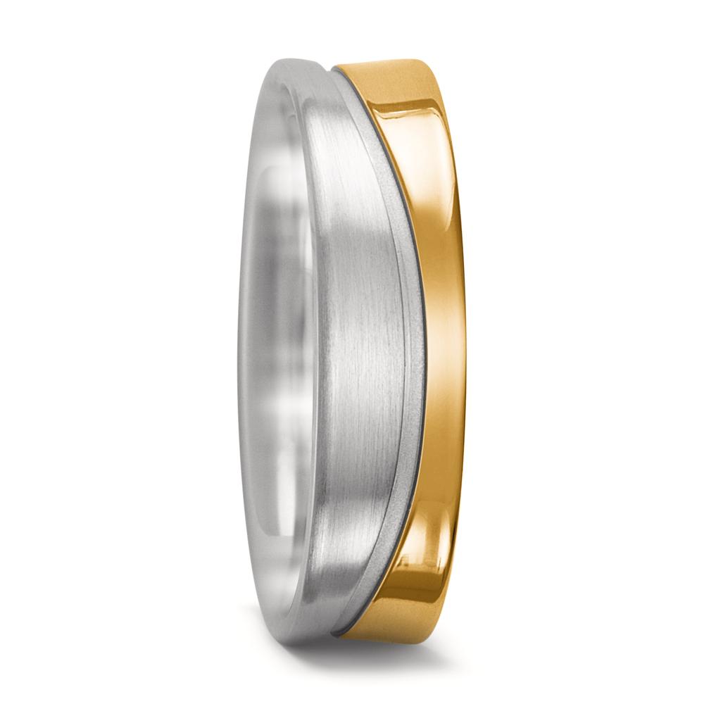 Partnerring 750/18 K Weissgold, 750/18 K Gelbgold-549118