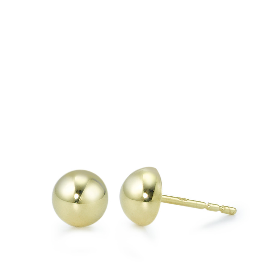 Ohrstecker 375/9 K Gelbgold Ø6 mm-555751
