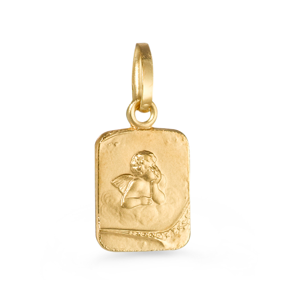 Anhänger 750/18 K Gelbgold Schutzengel-556978