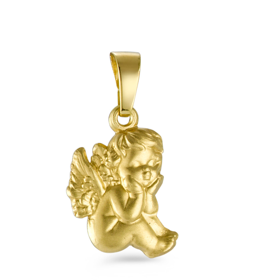 Anhänger 750/18 K Gelbgold Schutzengel-556997