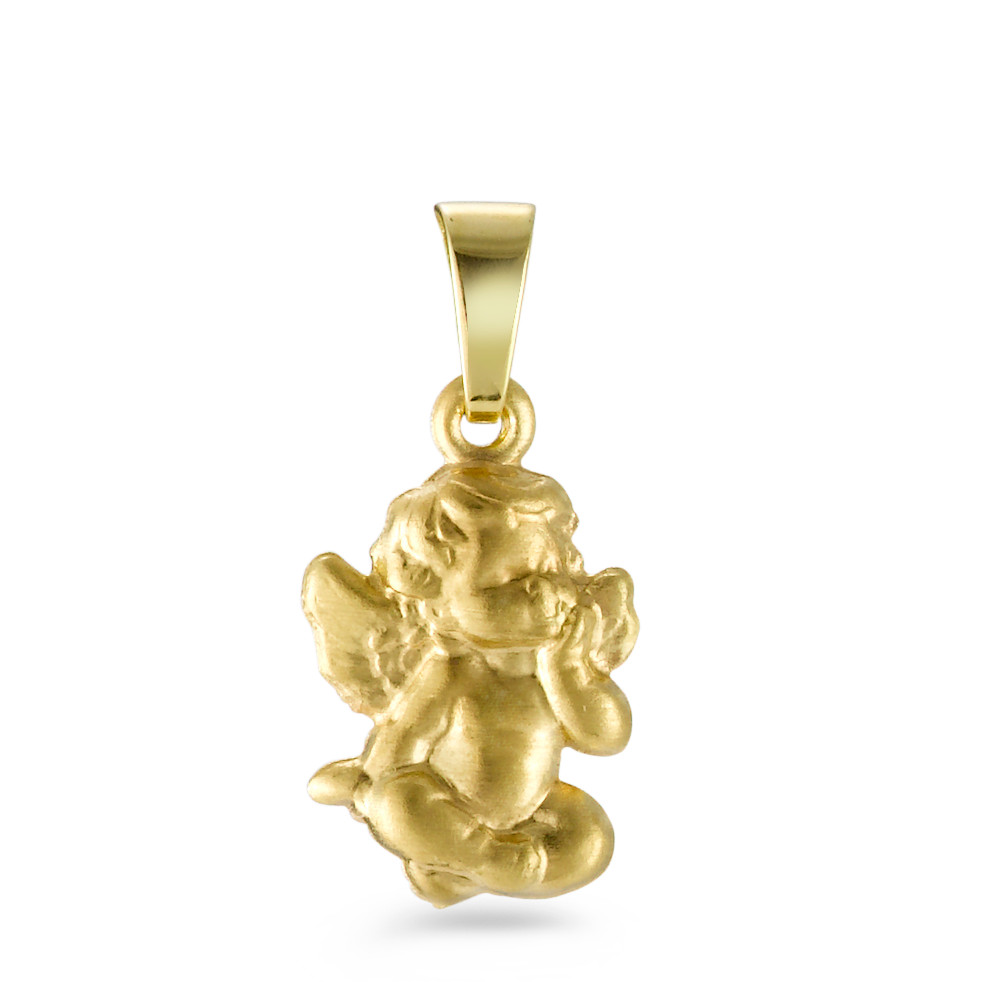Anhänger 750/18 K Gelbgold Schutzengel-556998
