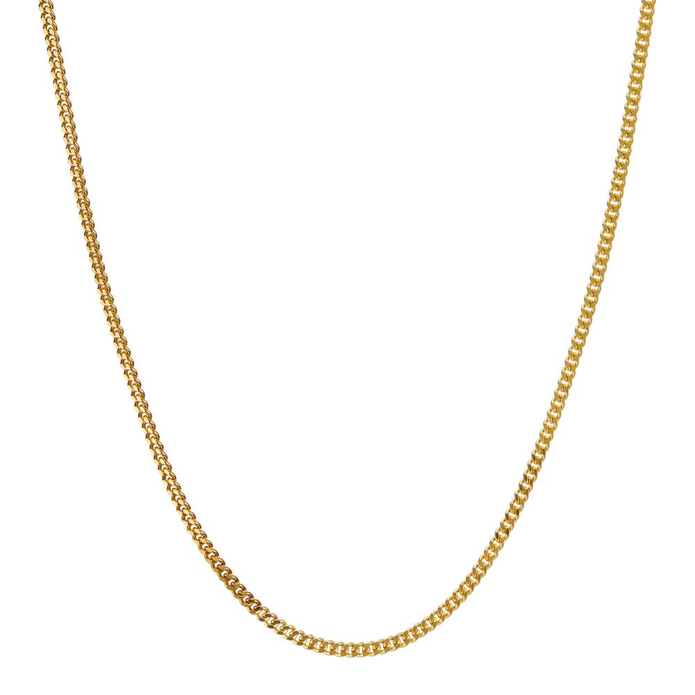 Panzer-Halskette 375/9 K Gelbgold 38 cm-561071