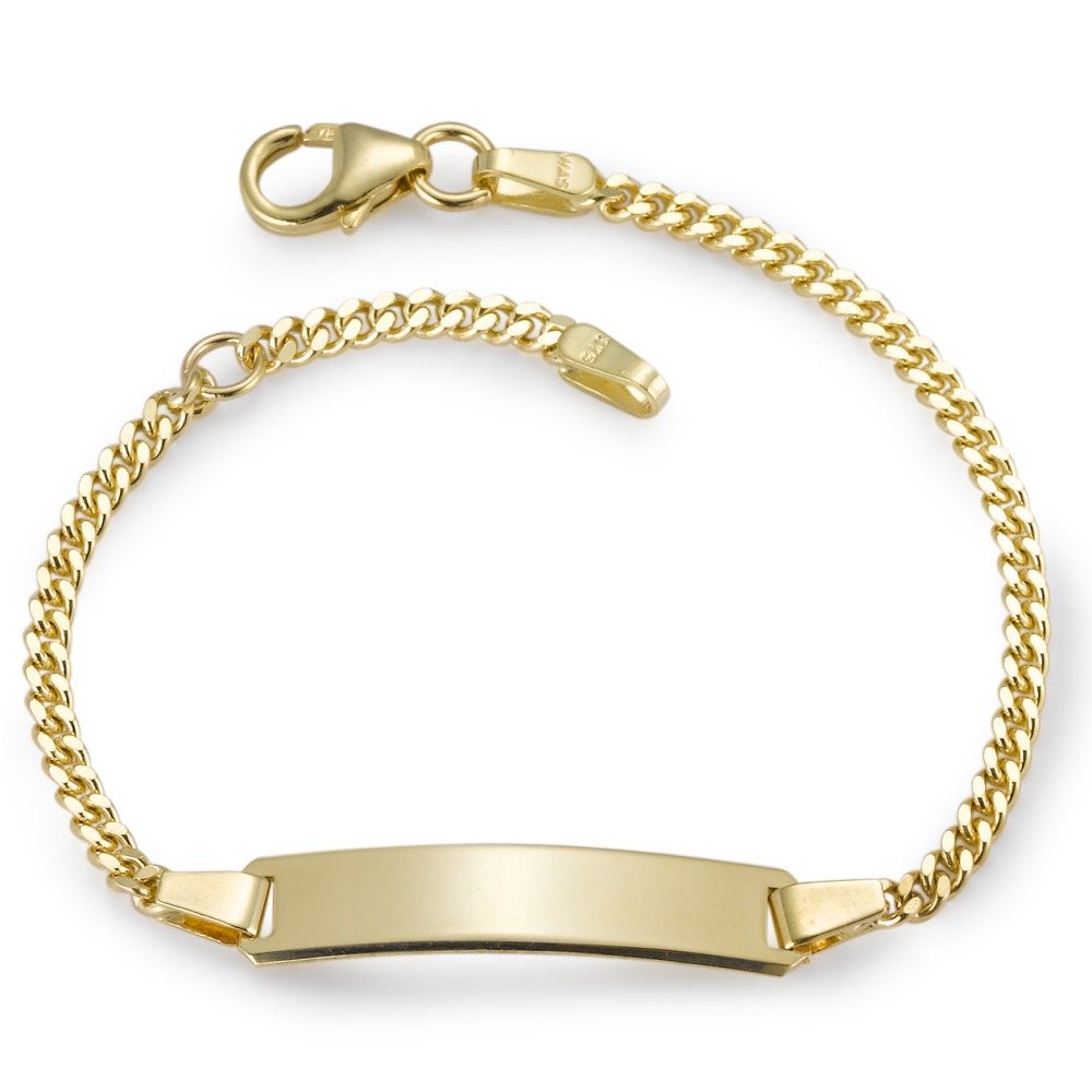 Gravurarmband 375/9 K Gelbgold 16-18 cm verstellbar-561229