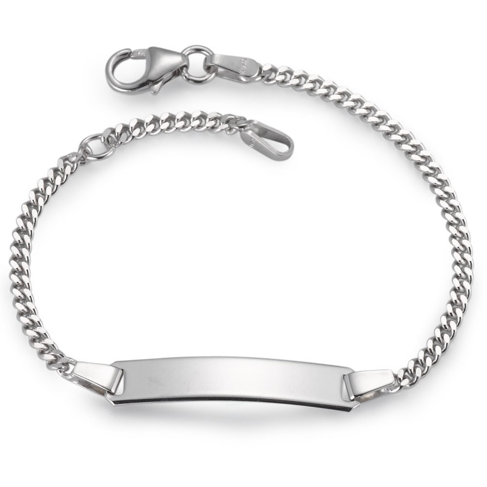 Gravurarmband 375/9 K Weissgold 14-16 cm verstellbar-561231
