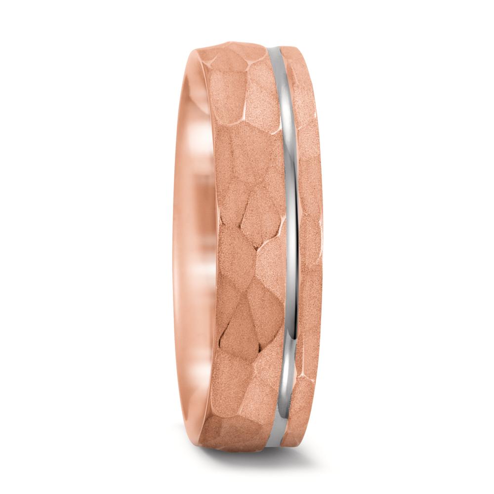 Partnerring 750/18 K Rosegold, 750/18 K Weissgold-564688