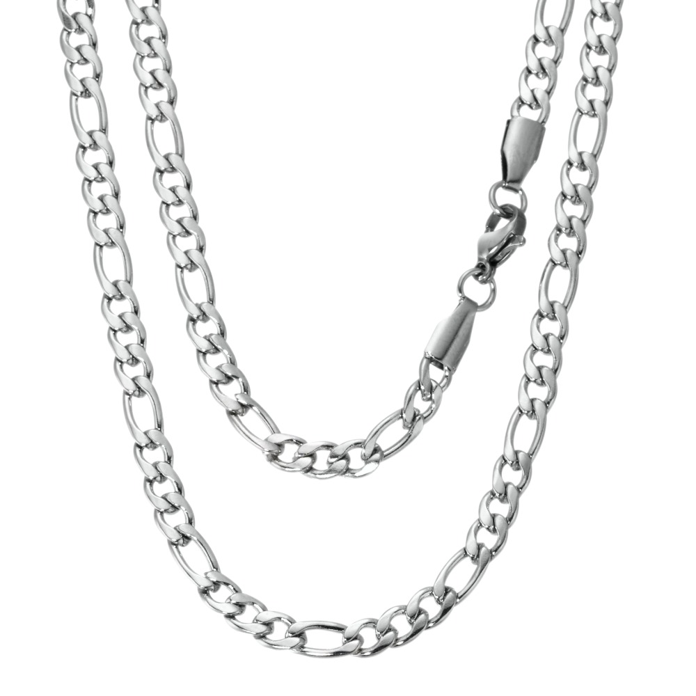 Figaro-Kette Edelstahl 45 cm-568277