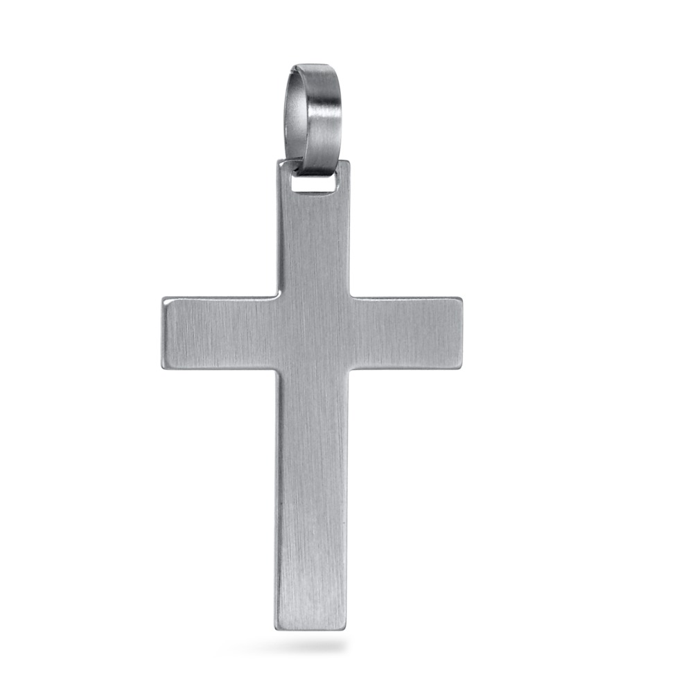 Anhänger Edelstahl Kreuz-568998