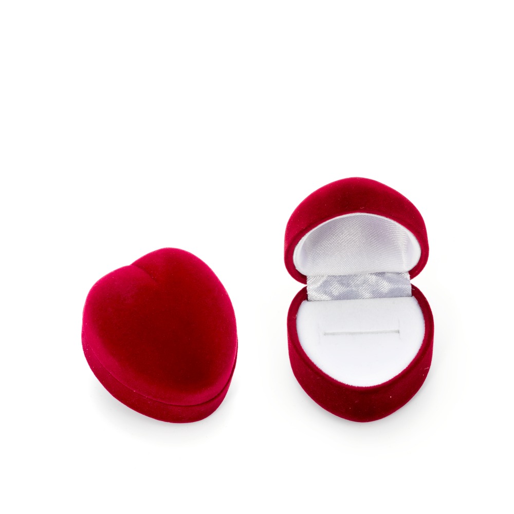 Schmuckverpackung für Ring, Herz 4 x 3.5 x 3 cm-569406