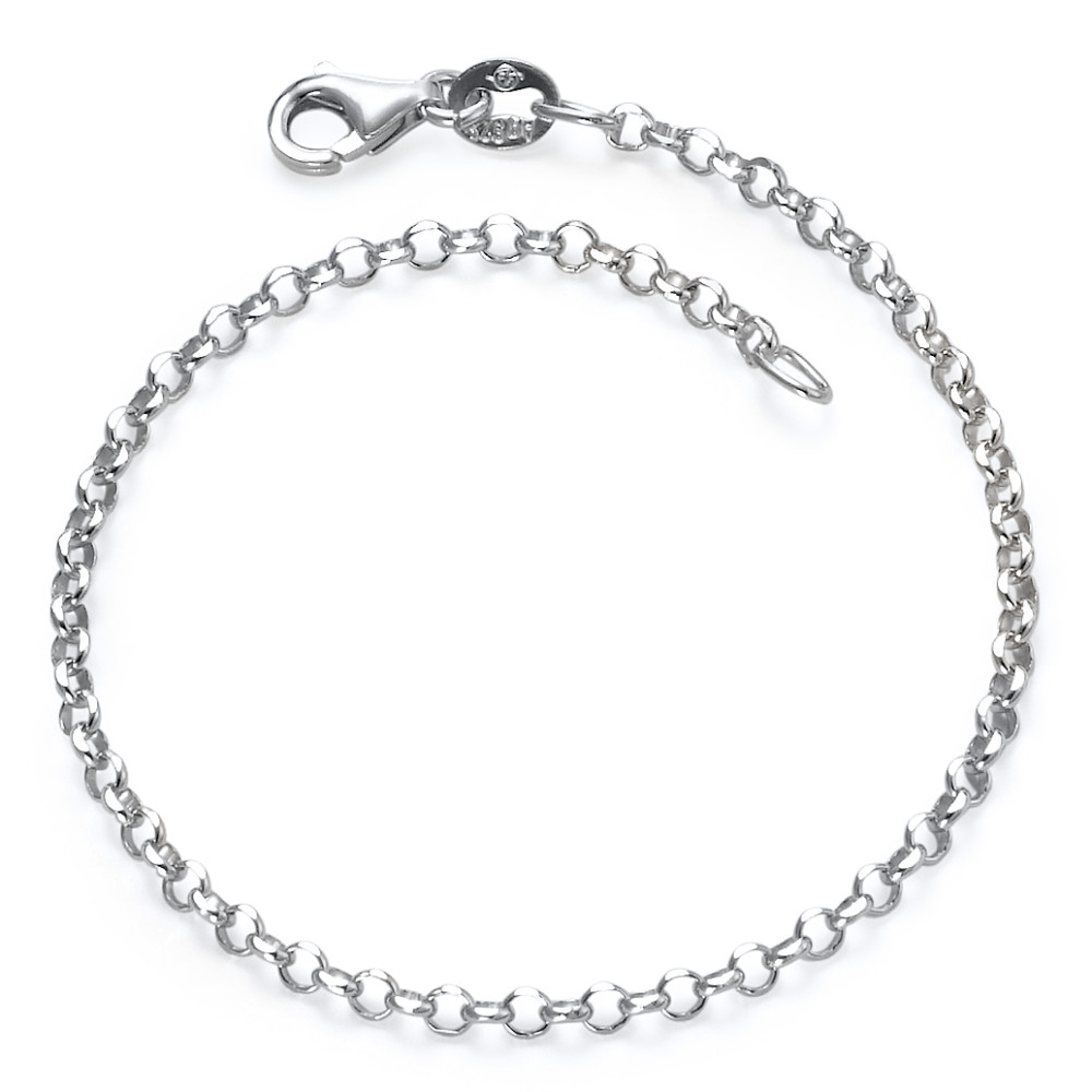 Armkette Silber rhodiniert 18 cm-571267