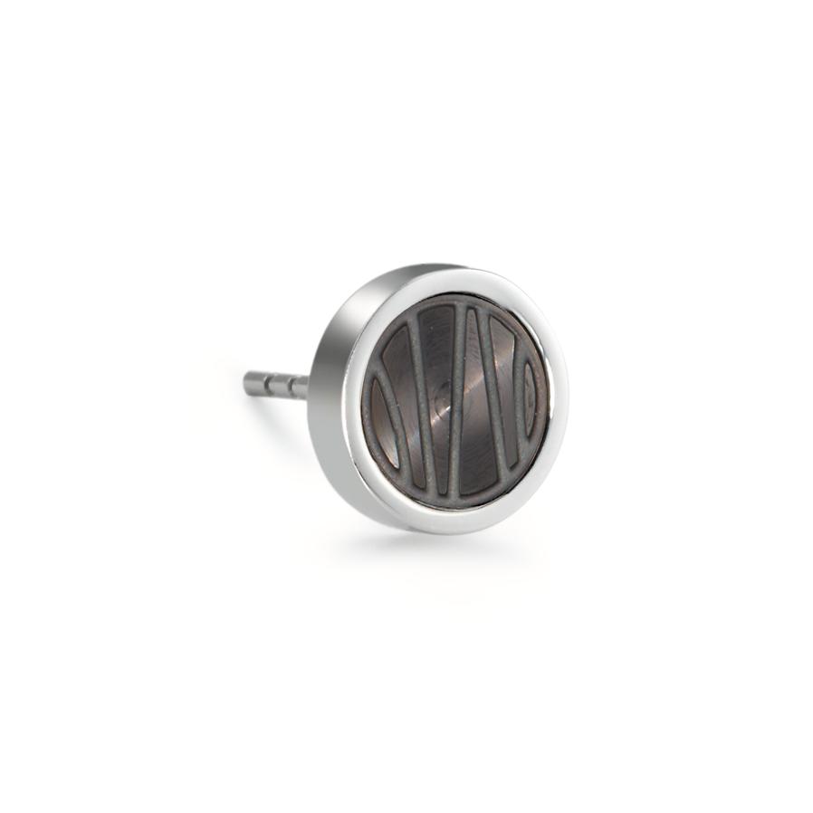 Ohrstecker 1 Stk Edelstahl IP beschichtet Ø9 mm-571361