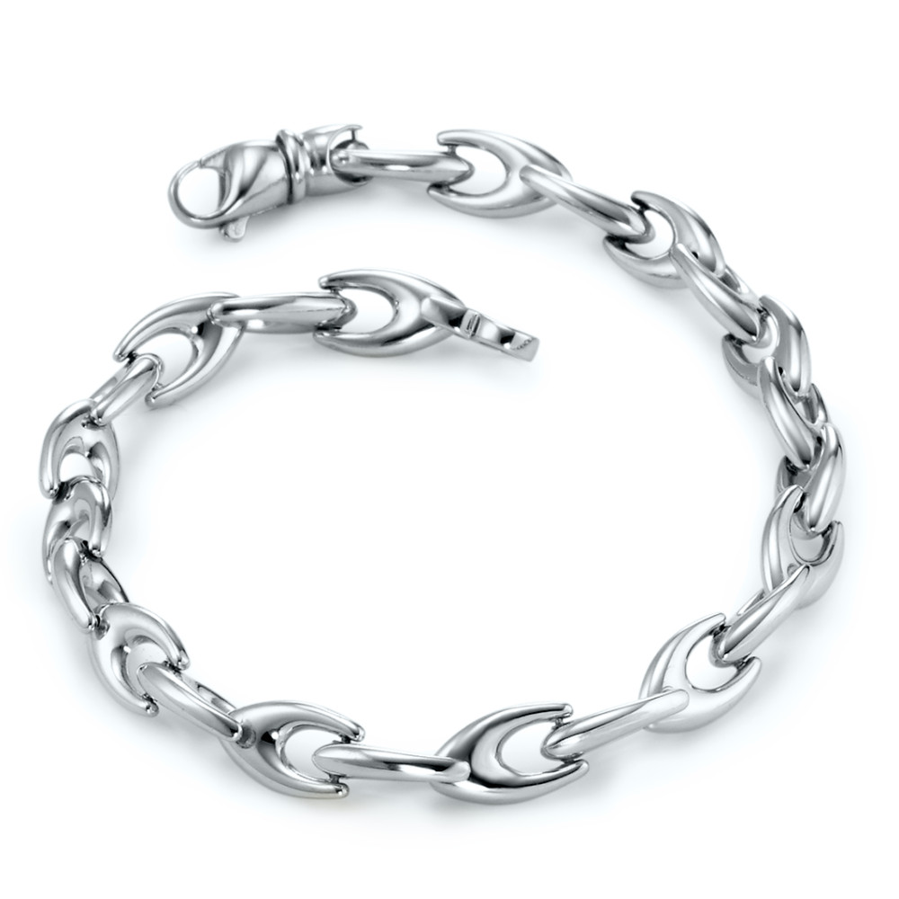 Armband 750/18 K Weissgold 19 cm Ø6 mm-573856