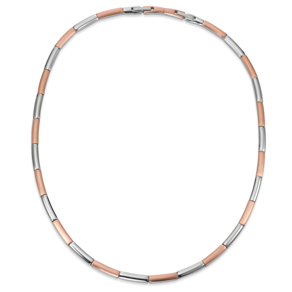 Collier Edelstahl rosé IP beschichtet 42-45 cm verstellbar-574774