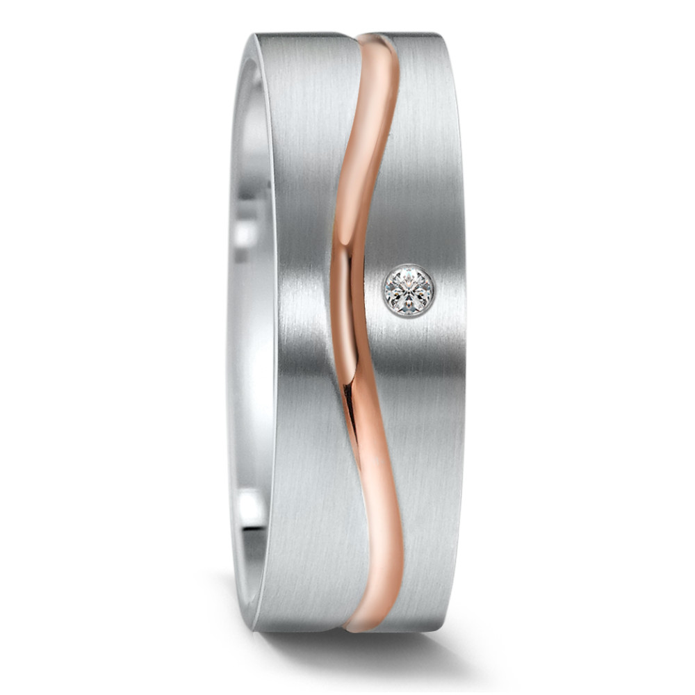 Partnerring Edelstahl Zirkonia IP beschichtet-578284