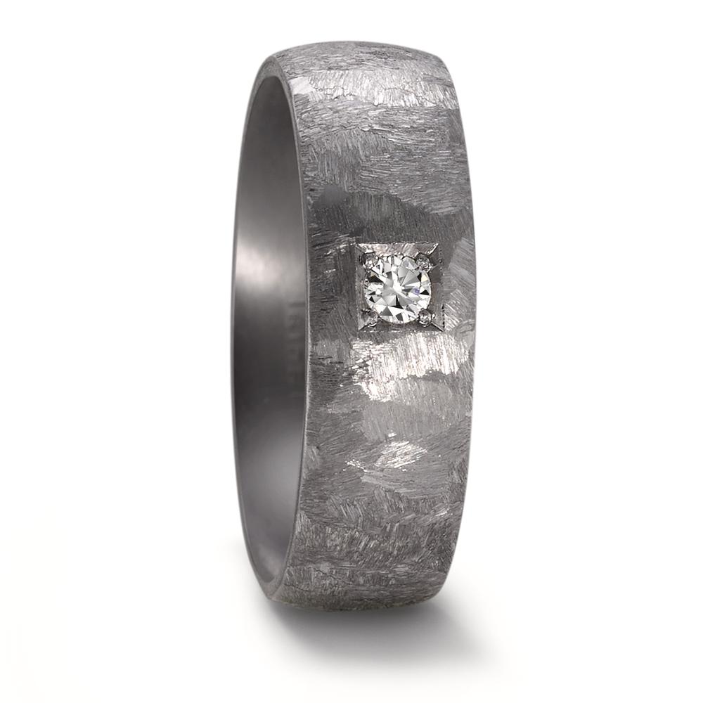 Partnerring 999 Tantal Diamant 0.05 ct, w-si-582689