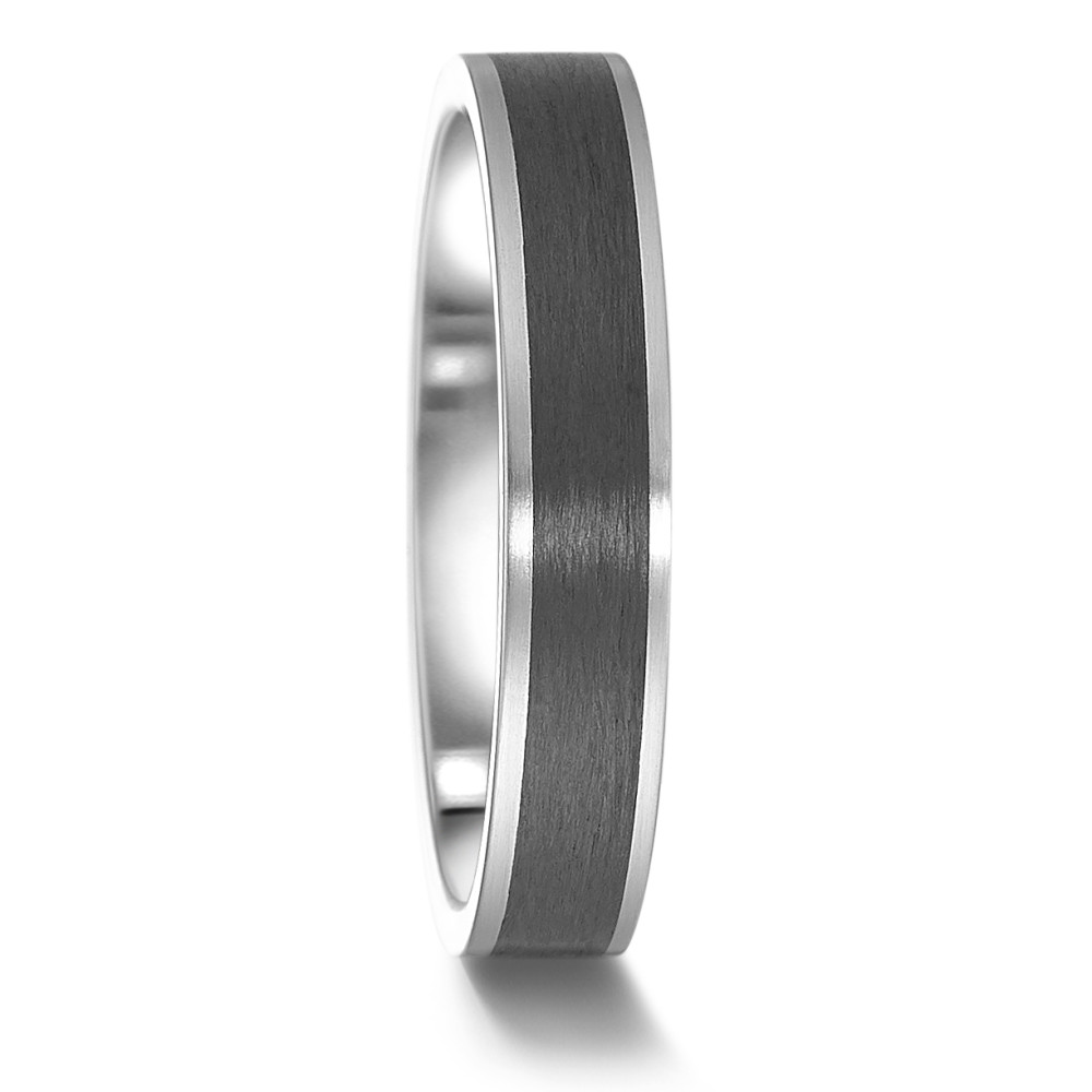 Partnerring Edelstahl, Carbon-585313