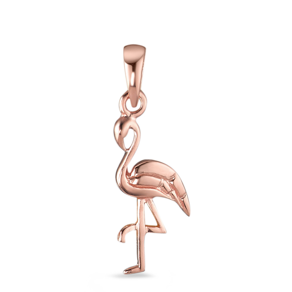 Anhänger Silber rosé vergoldet Flamingo-588444