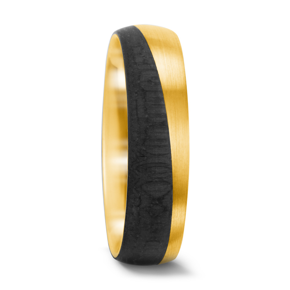Partnerring 585/14 K Gelbgold, Carbon-588912