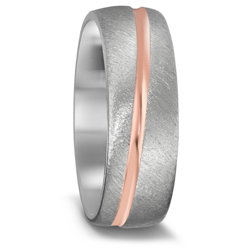 Partnerring Titan, 750/18 K Rotgold-589232