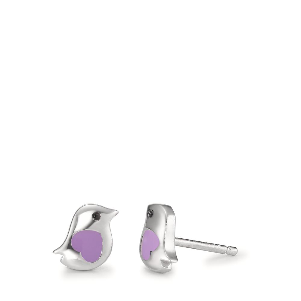 Ohrstecker Silber rhodiniert Vogel-592390