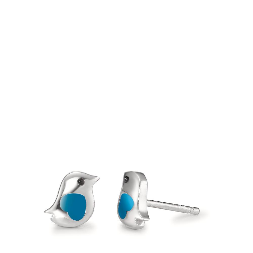 Ohrstecker Silber rhodiniert Vogel-592392