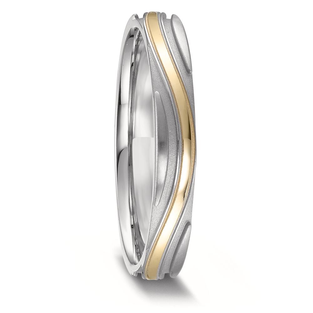 Partnerring Edelstahl, 585/14 K Gelbgold-593116