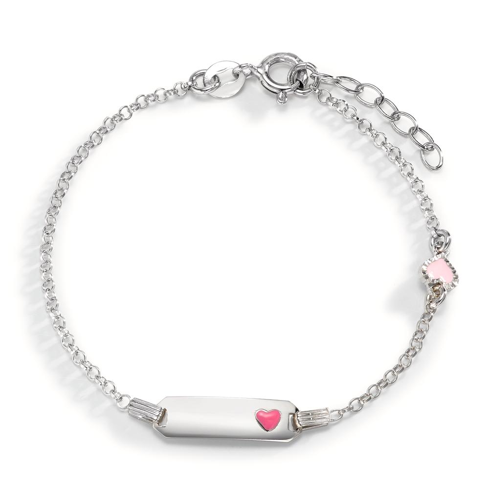 Gravurarmband Silber rhodiniert Herz 15-17 cm verstellbar-594731