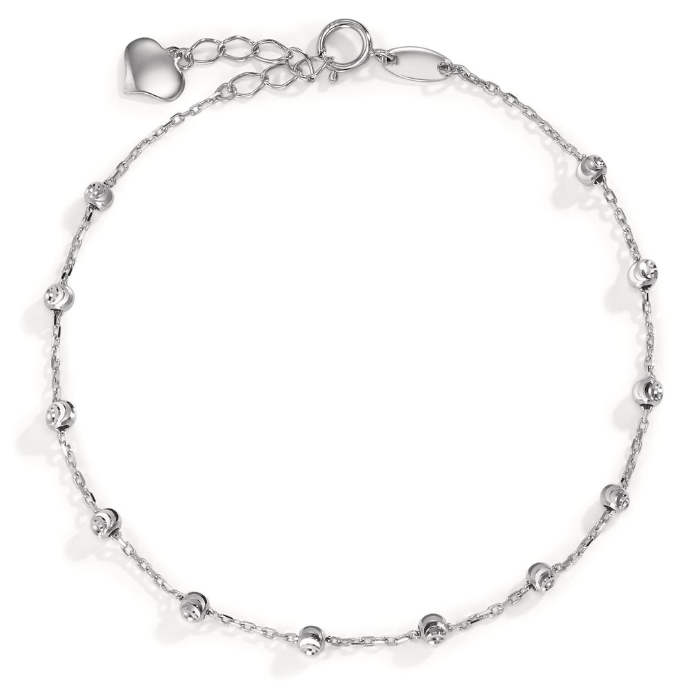 Armband 750/18 K Weissgold 17-19 cm verstellbar-595421
