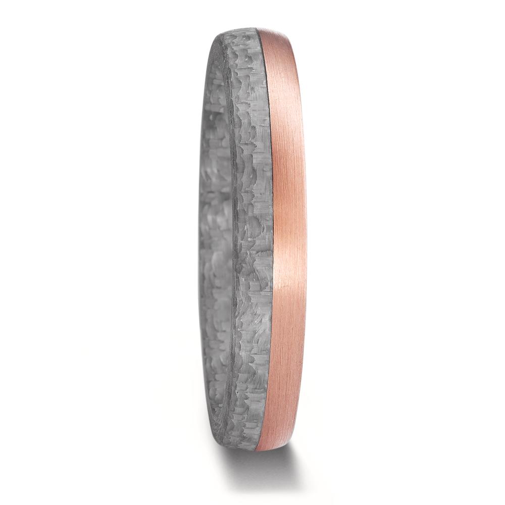 Partnerring 585/14 K Rosegold, Carbon-595442
