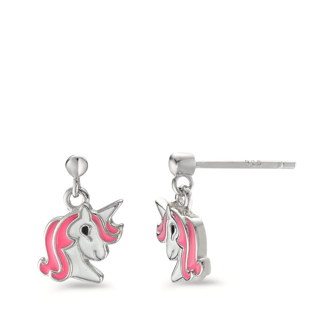 Ohrhänger Silber rhodiniert Einhorn-595525