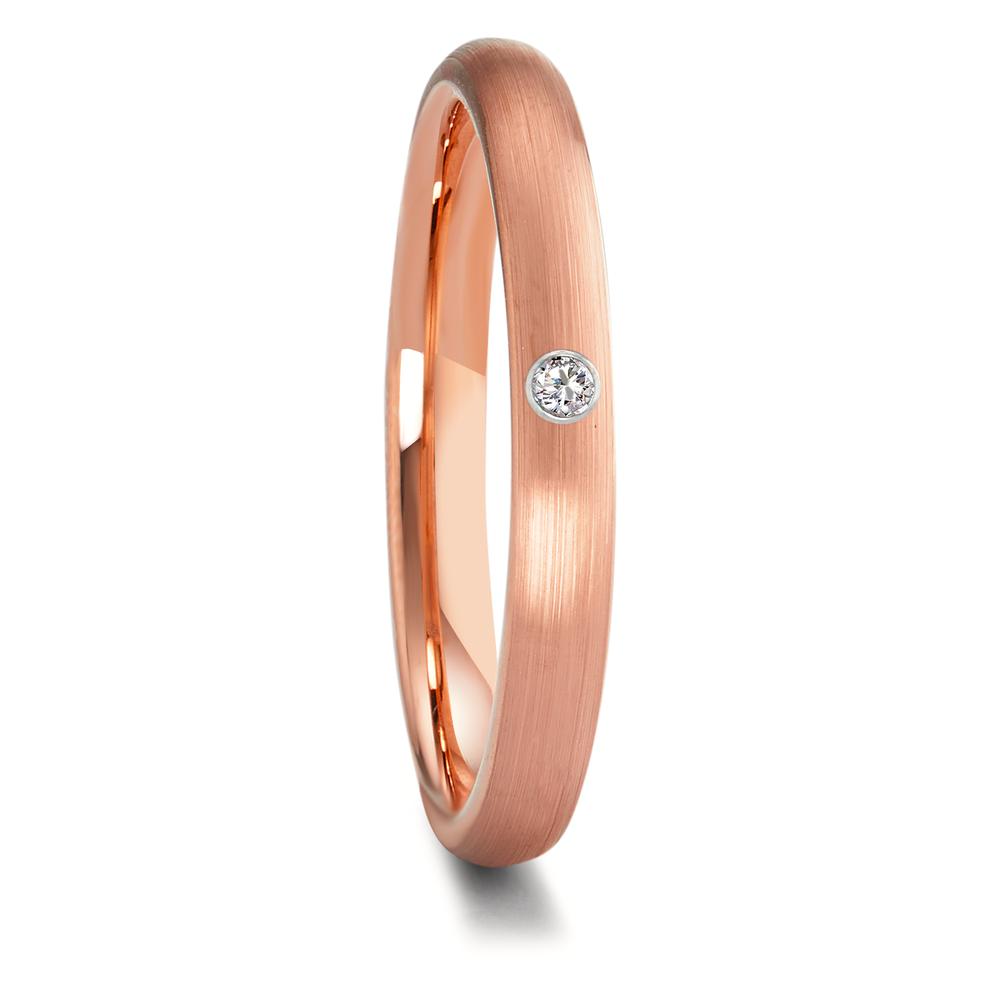 Partnerring Wolfram Zirkonia rosé IP beschichtet-596078
