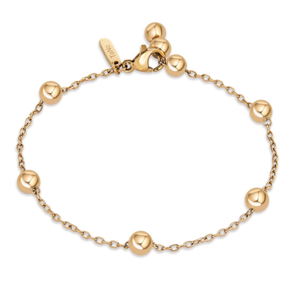 Armband Globe Gold aus Edelstahl 16.5-18 cm verstellbar-596534
