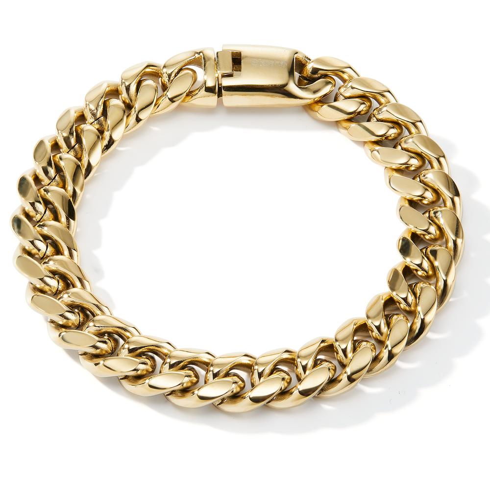Armband Edelstahl gelb IP beschichtet 21.5 cm-596794