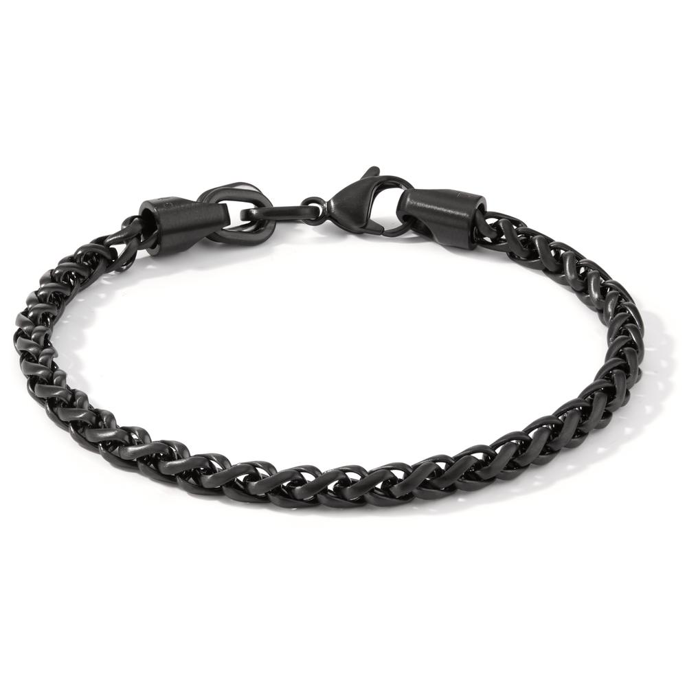 Armband Trill Ultra Black aus Edelstahl 21 cm Ø 4,5 mm-597000